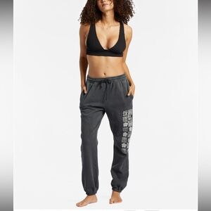 Mystic Surf Sold Out Billabong Charcoal Joggers size medium